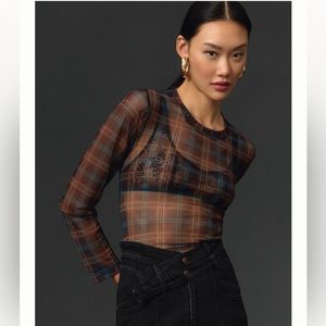 Porridge Mesh Layering Top